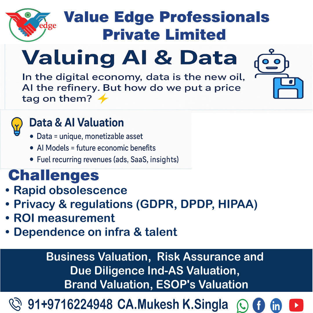    Valuing AI & Data as an Asset 
