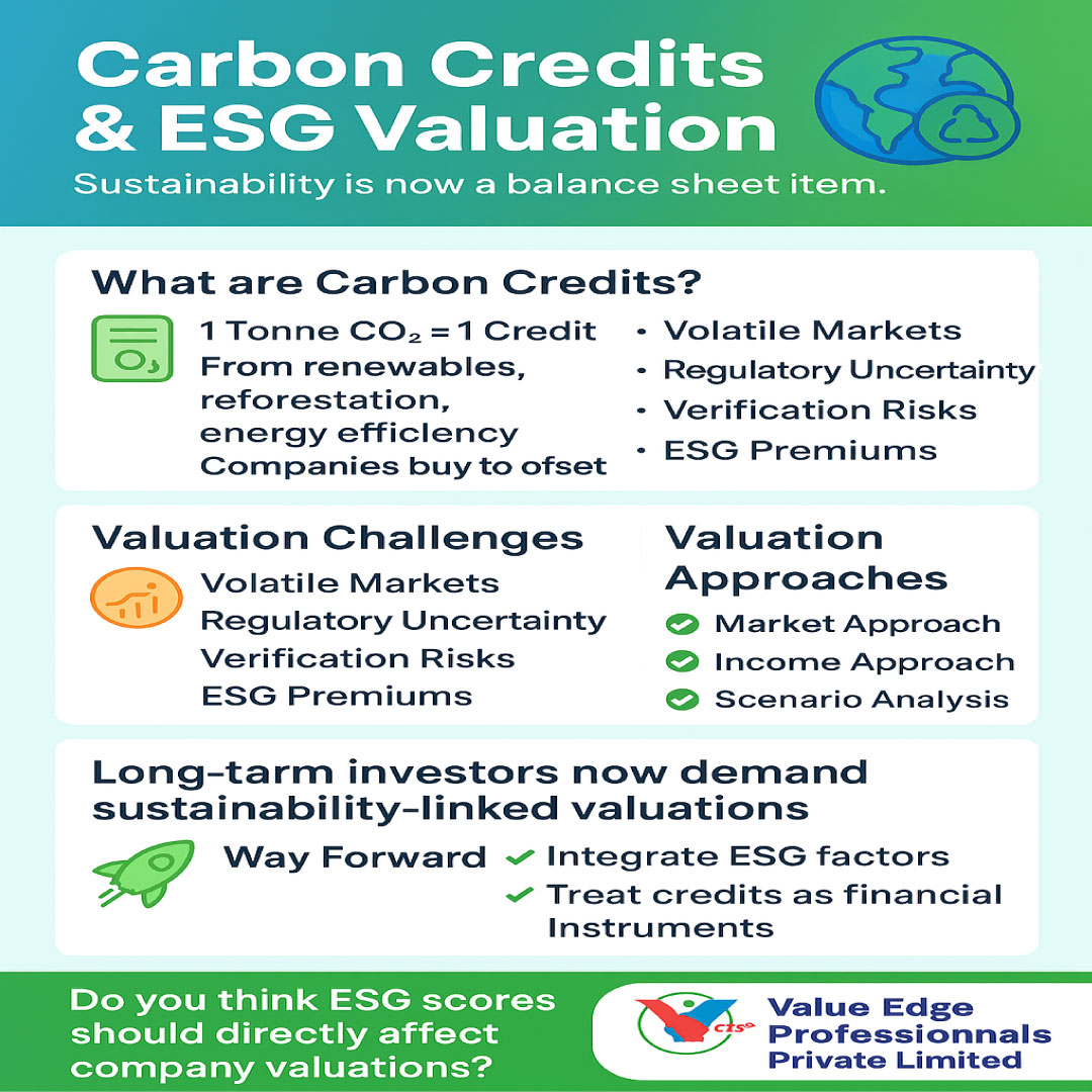 Carbon Credits & ESG Valuation 
