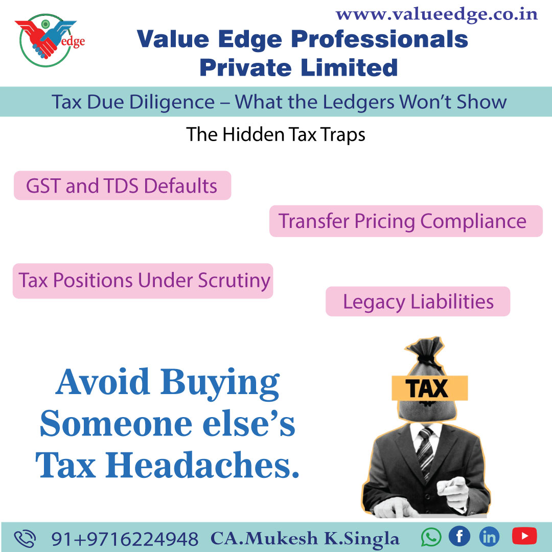  Tax Due Diligence – What the Ledgers Won’t Show